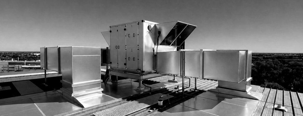 Image of air-conditioning system on roof